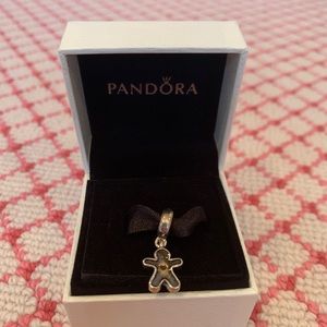 Brand new Pandora gingerbread man charm